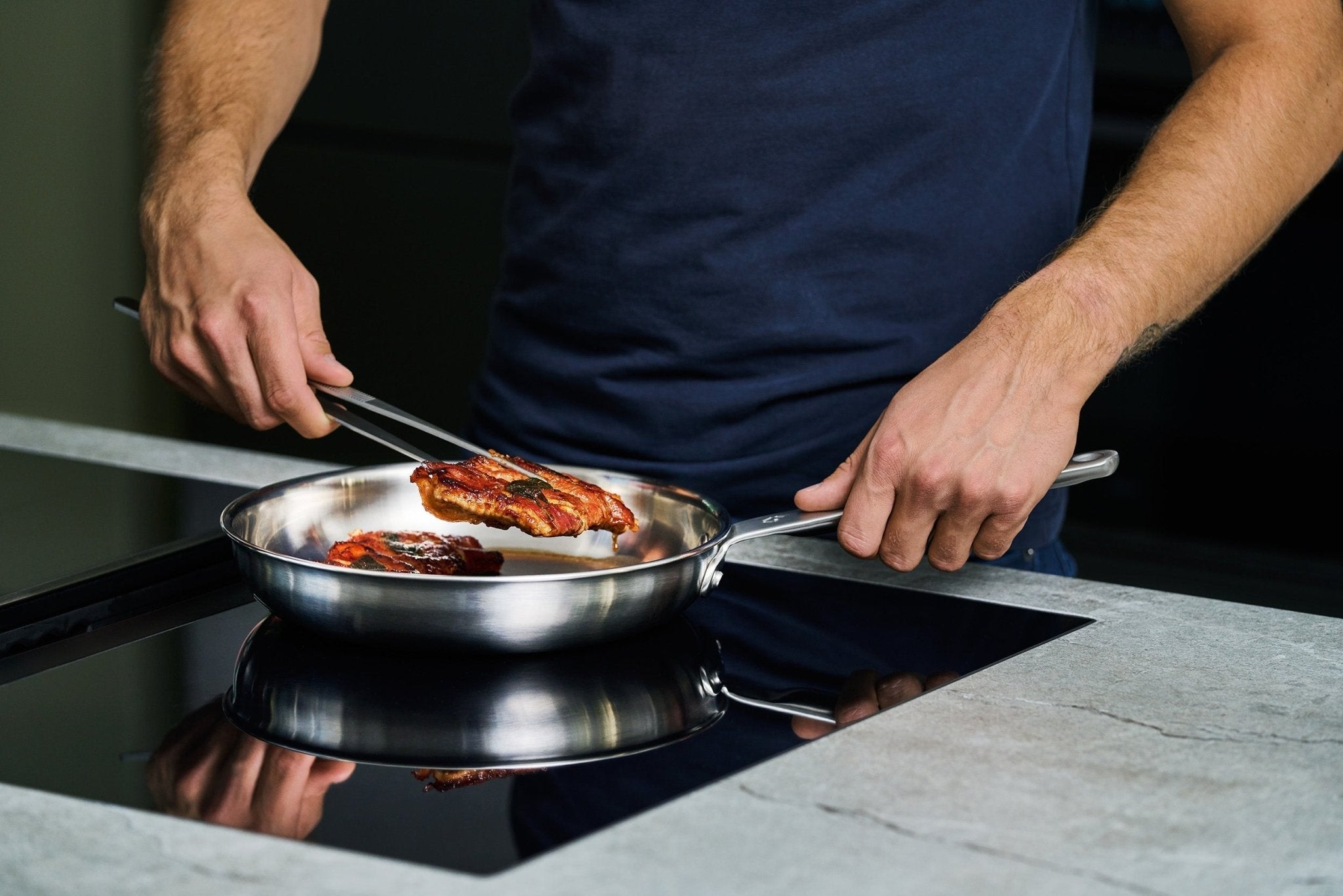 5-ply stegepandesæt - 2 stk